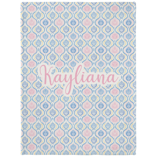 Kayliana Personalized Minky Blanket