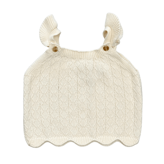 Girl's Knit Sweater Tank
