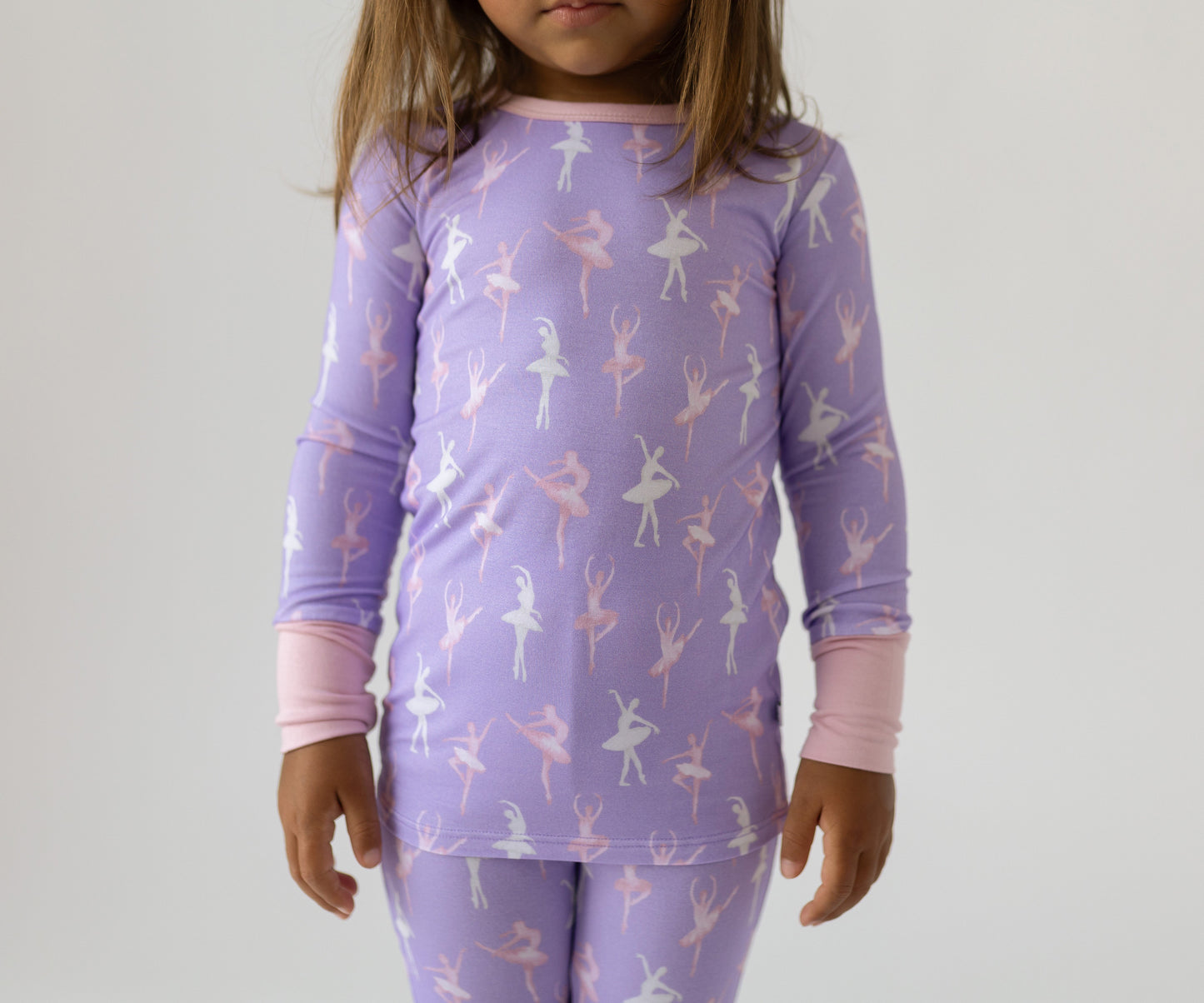 Laree + Co. Lillian Ballerinas Bamboo 2-Piece Long Sleeve Set