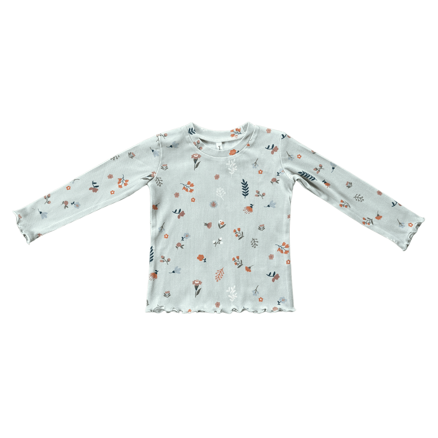 Girl's Lettuce Hem Tee