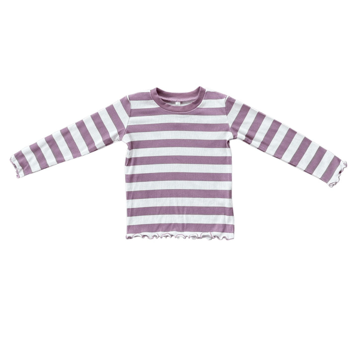 Girl's Lettuce Hem Tee