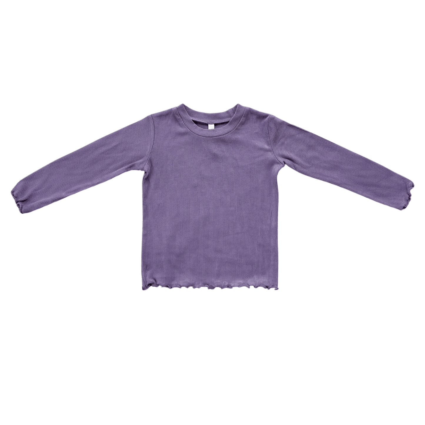 Girl's Lettuce Hem Tee