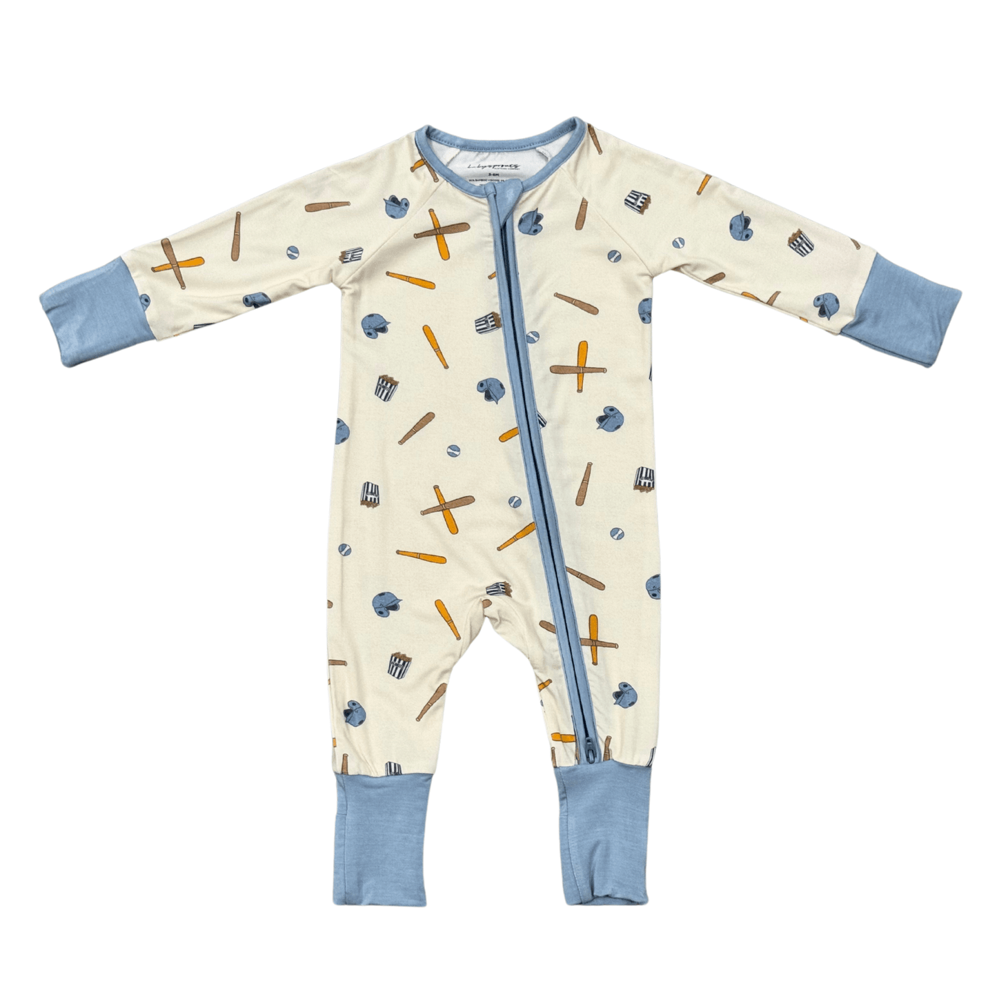 Baby Long Sleeve Zip Romper