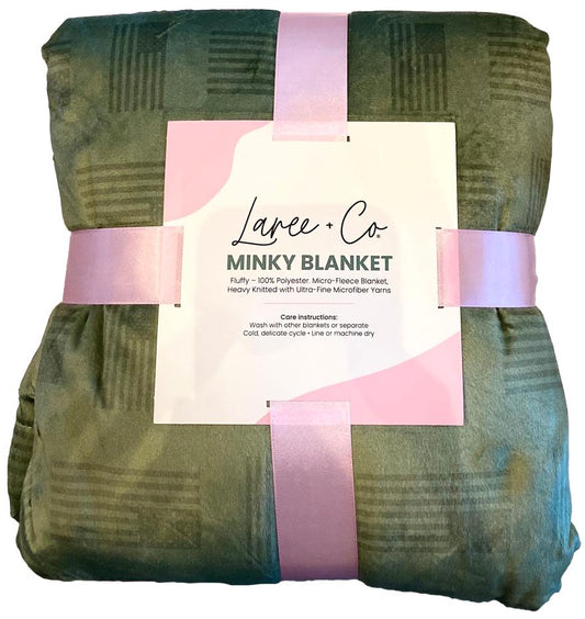 Laree + Co. Kolton Luxe Cuddle Minky Blanket