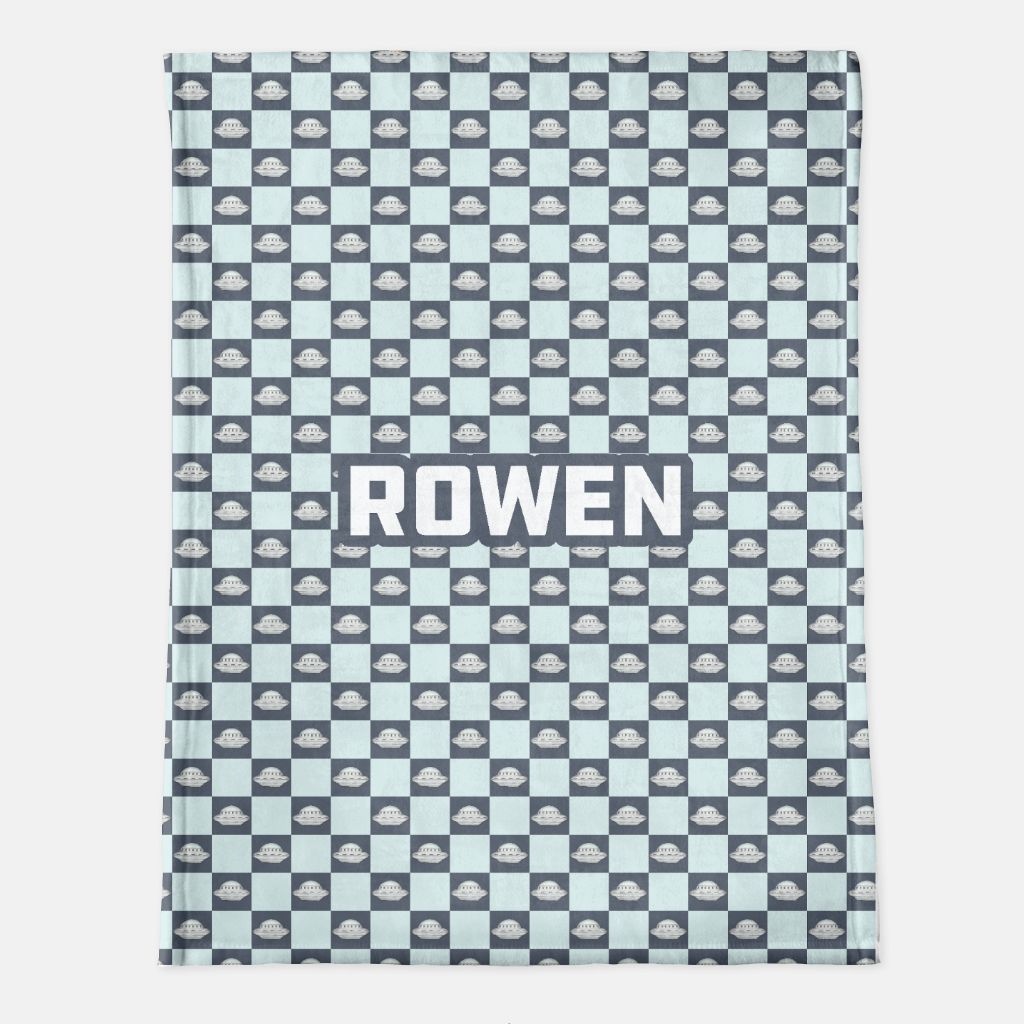 Rowen Personalized Minky Blanket