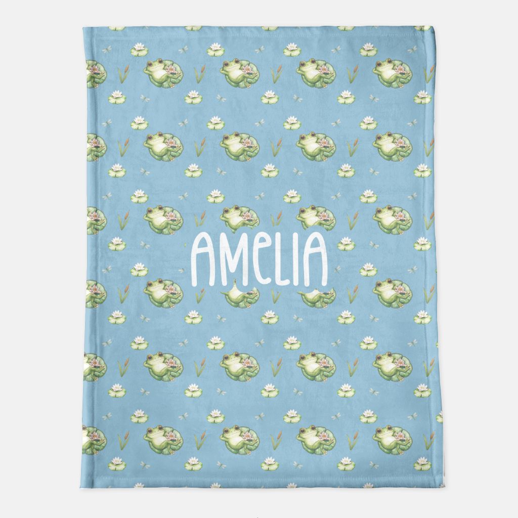 Amelia Personalized Minky Blanket