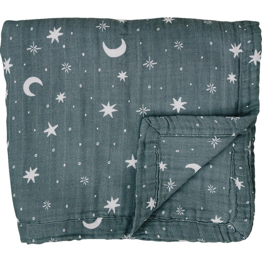 Mebie Baby Night Sky Muslin Quilt