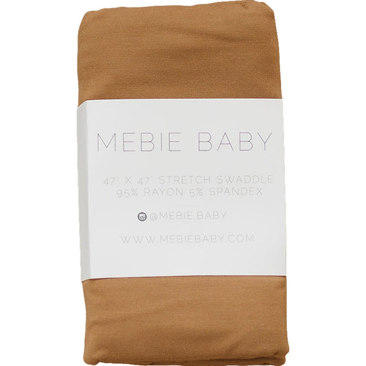 Mebie Baby Mustard Bamboo Stretch Swaddle