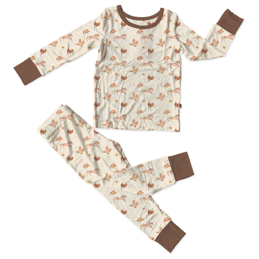 Paislee Bamboo 2-Piece Long Sleeve Set