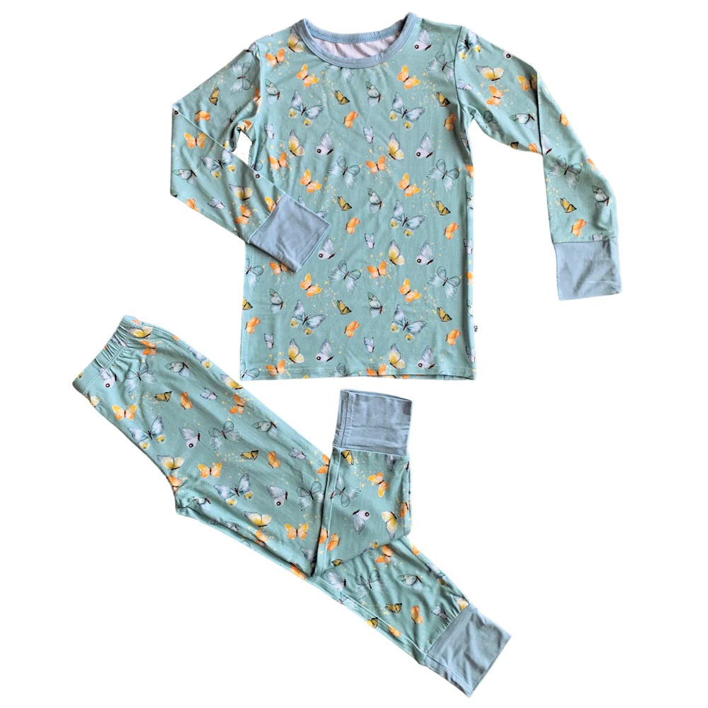 Mebie Baby Parvana Bamboo 2-Piece Long Sleeve Set