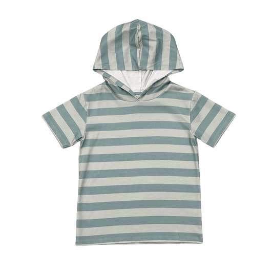 Short Sleeve Hoodie Pullover