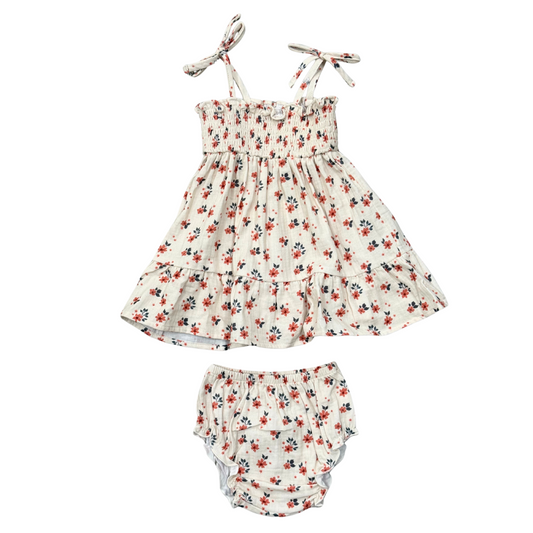 Tiered Mini Dress Set