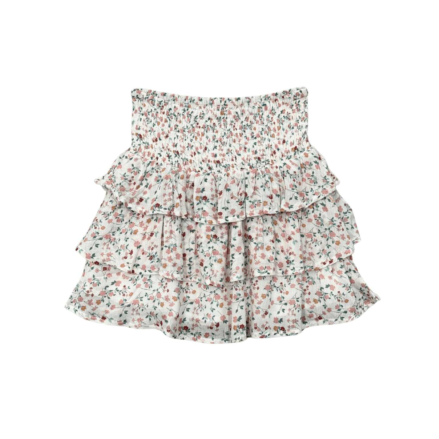 Tiered Mini Skirt