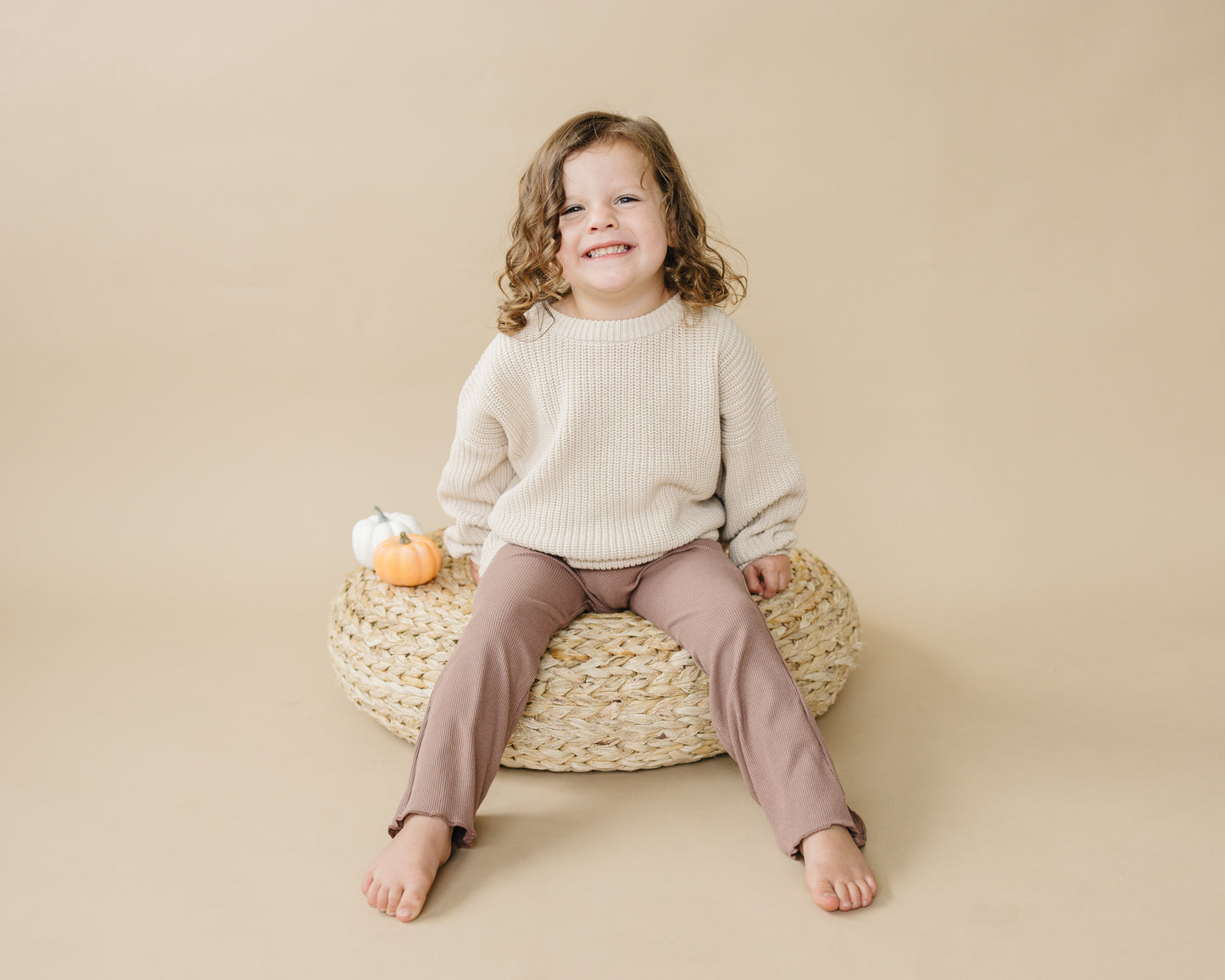 Little Joy Co. Ribbed Bamboo Flared Leggings - more colors