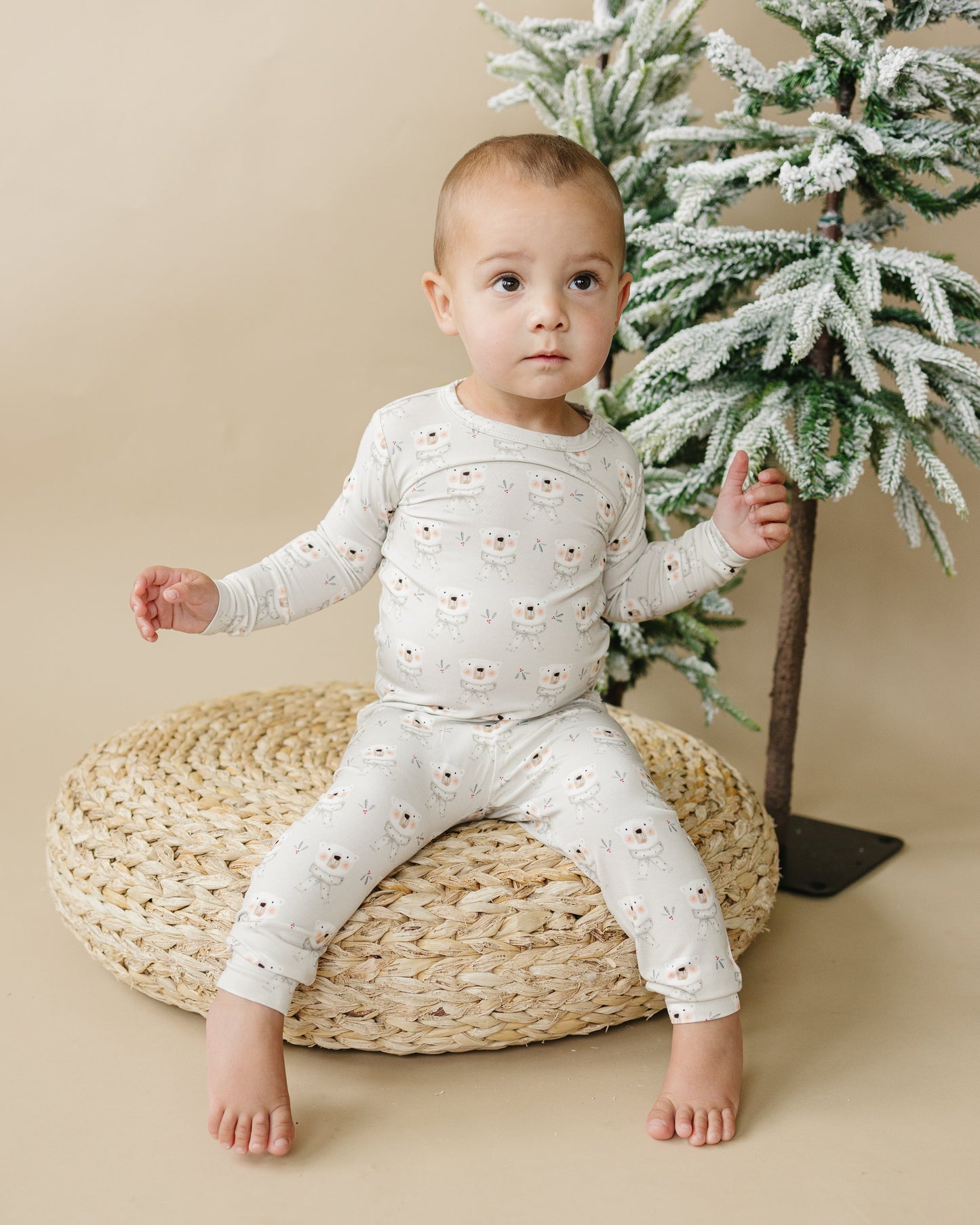 Little Joy Co. Beary Sleepy 2pc Bamboo Pajamas