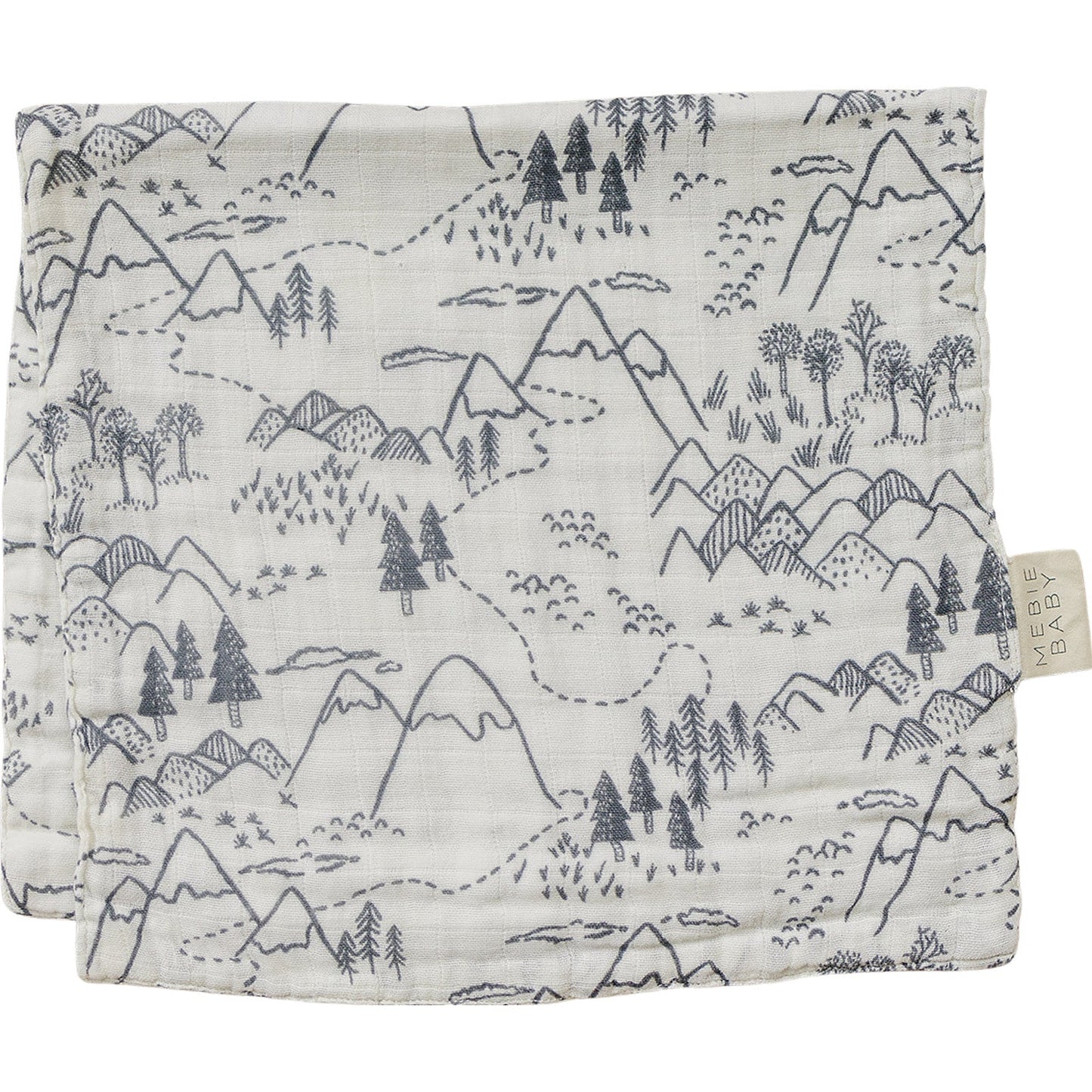 Mebie Baby Summit Muslin Burp Cloth