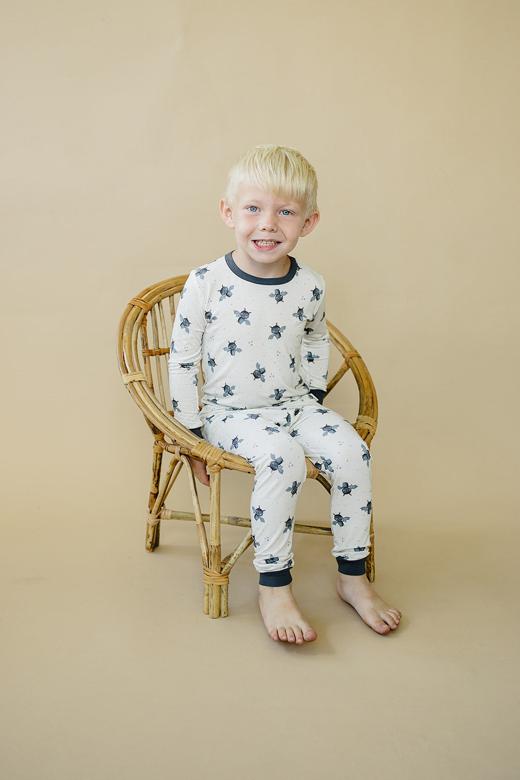 Little Joy Co. Batty for Bedtime 2pc Bamboo Pajamas