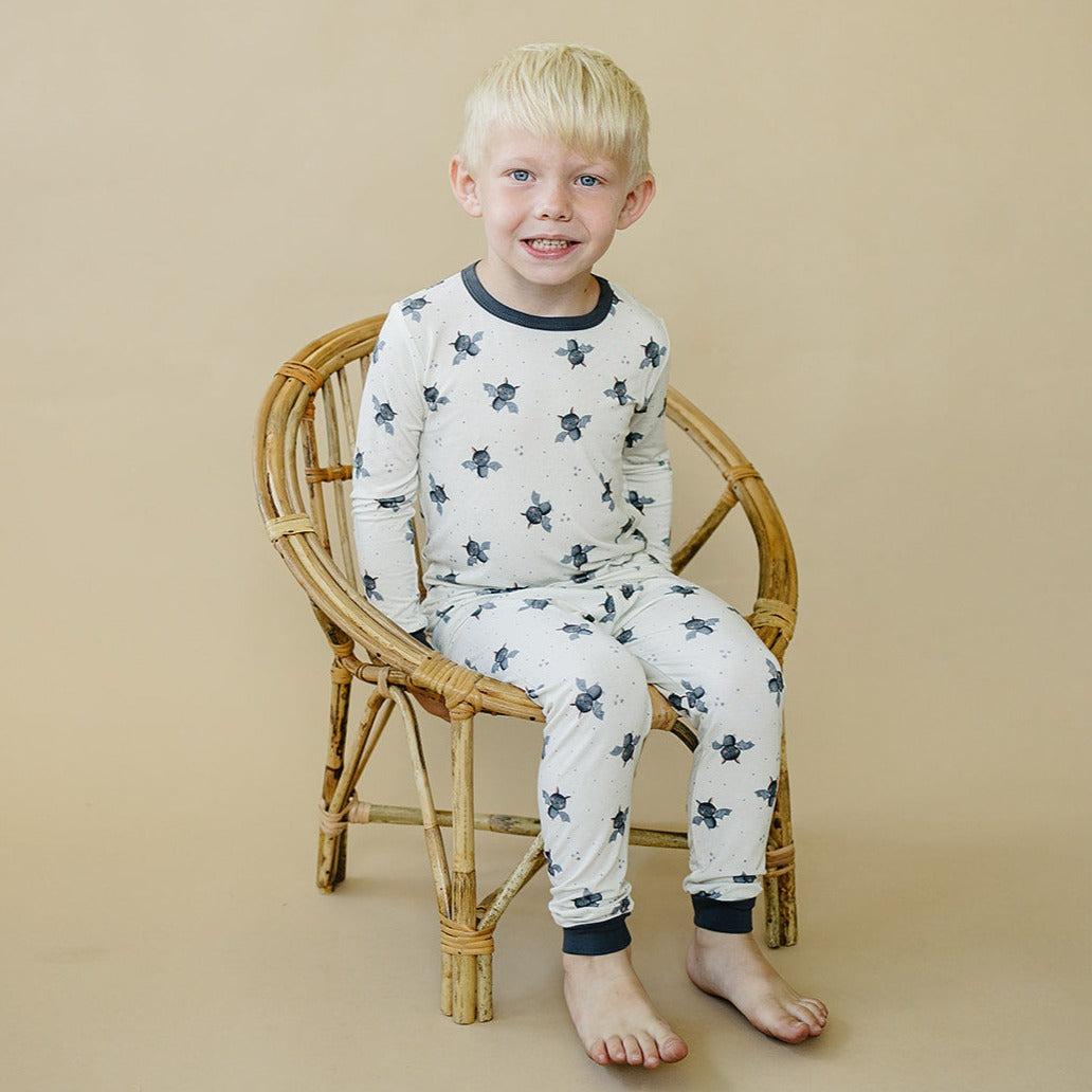 Little Joy Co. Batty for Bedtime 2pc Bamboo Pajamas