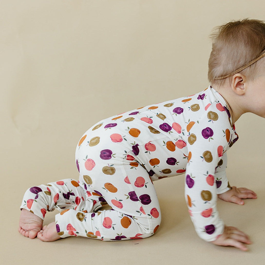 Little Joy Co. Apple of My Eye Zippy Romper