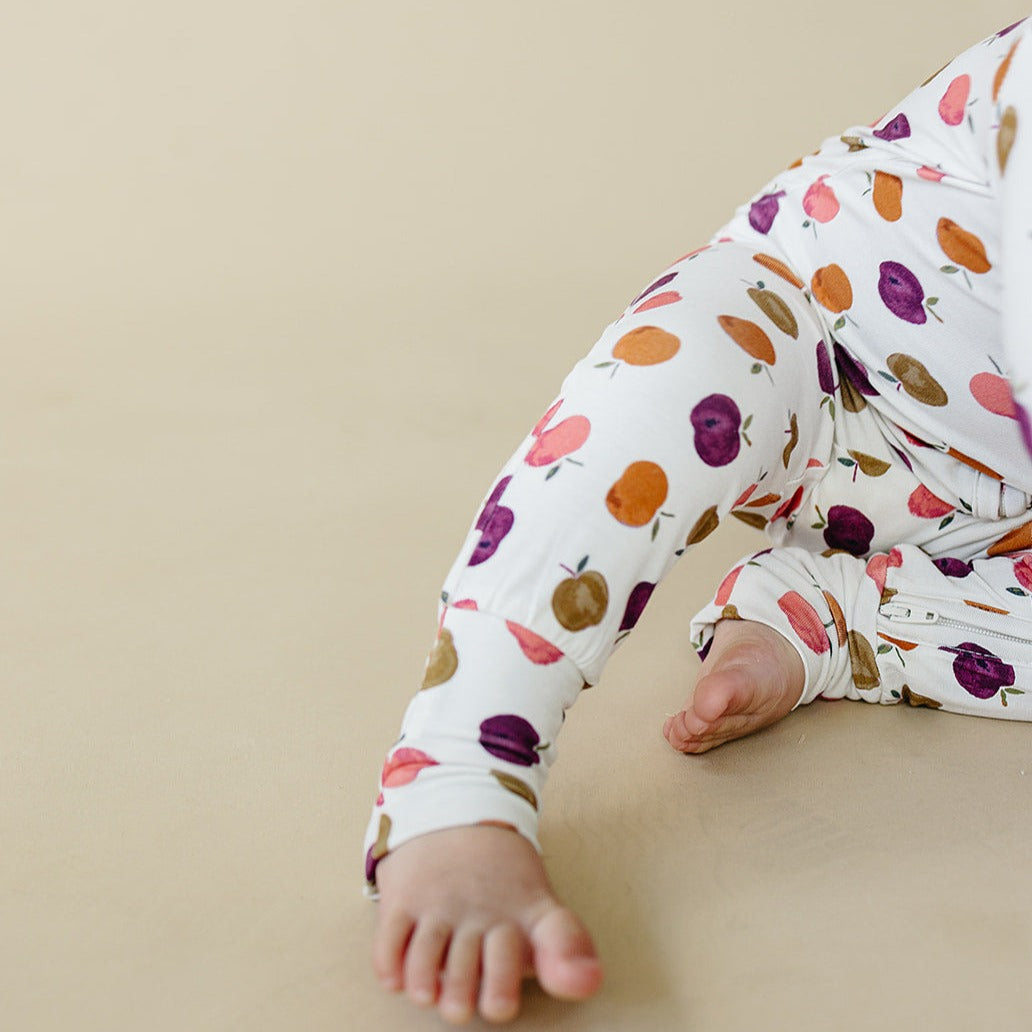 Little Joy Co. Apple of My Eye Zippy Romper