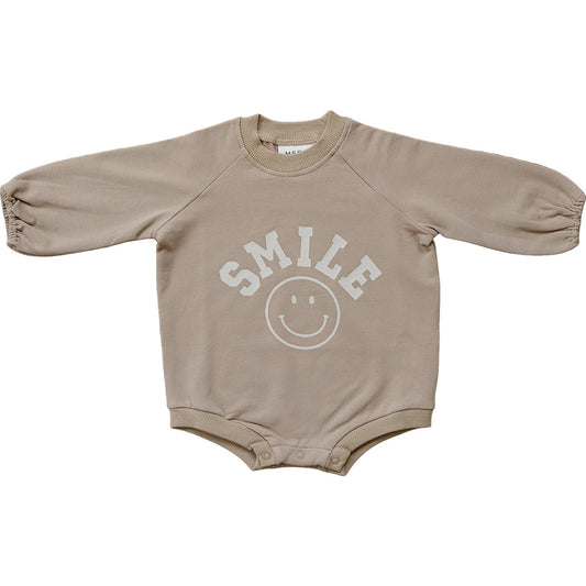 Mebie Baby Smile French Terry Romper