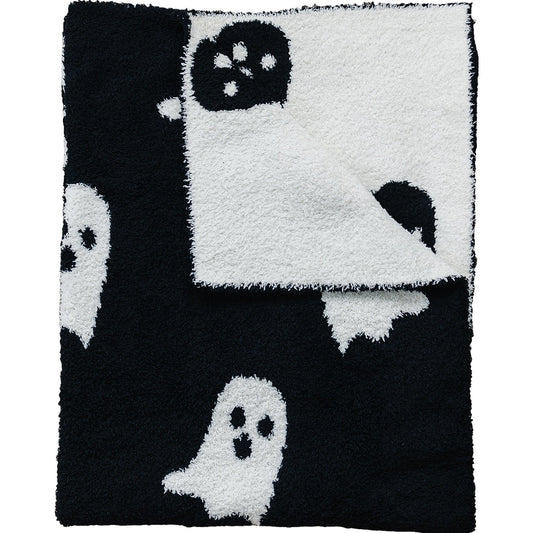 Mebie Baby Ghosts Plush Blanket