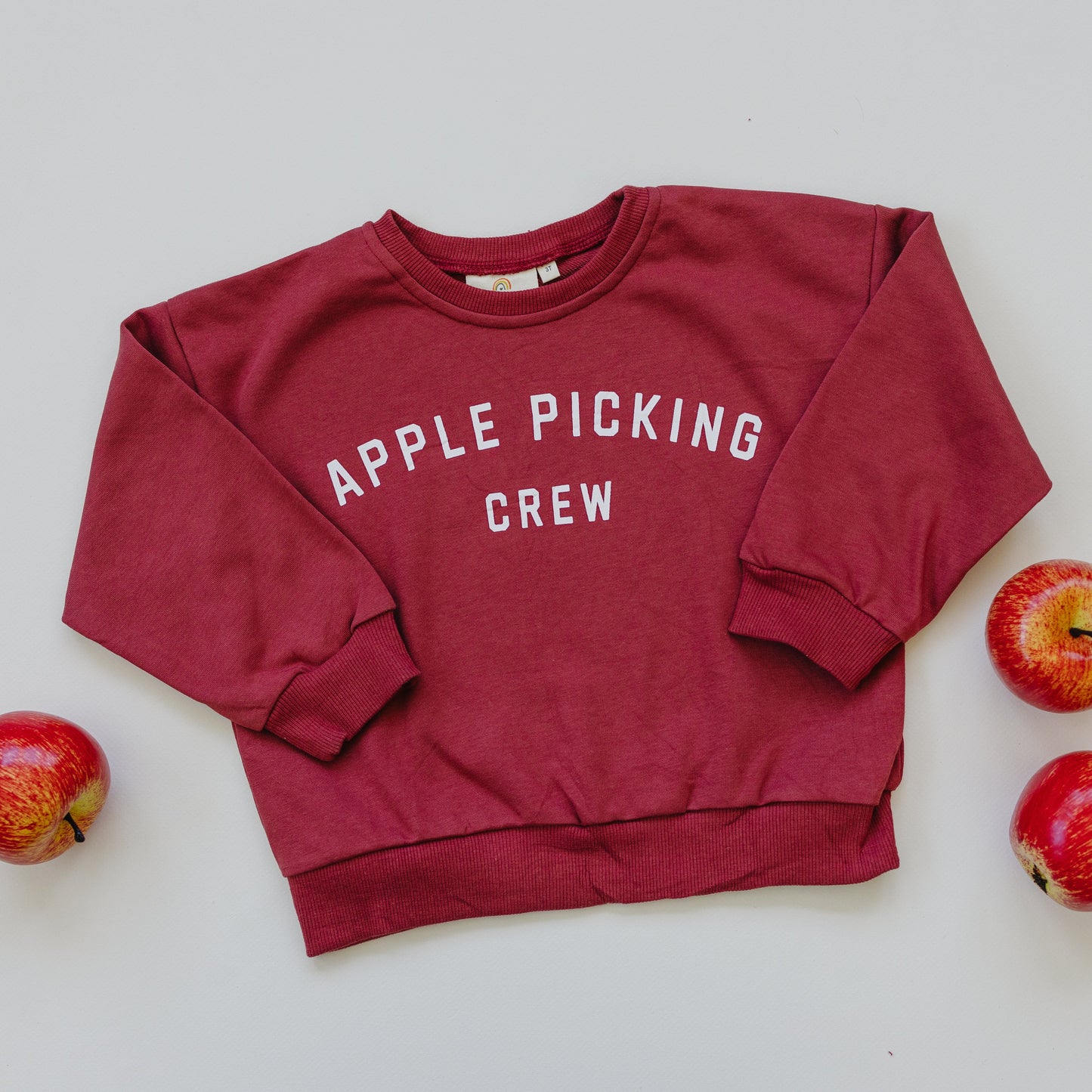 Little Joy Co. Apple Picking Crew Crewneck Sweatshirt