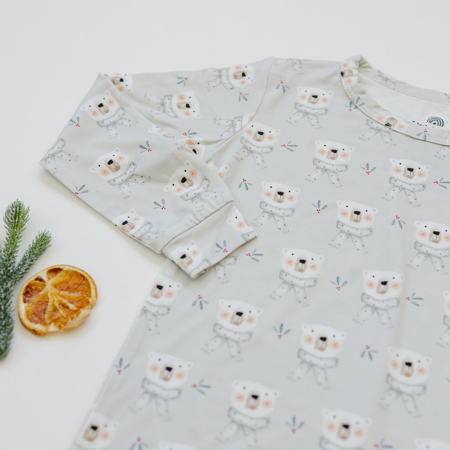 Little Joy Co. Beary Sleepy 2pc Bamboo Pajamas