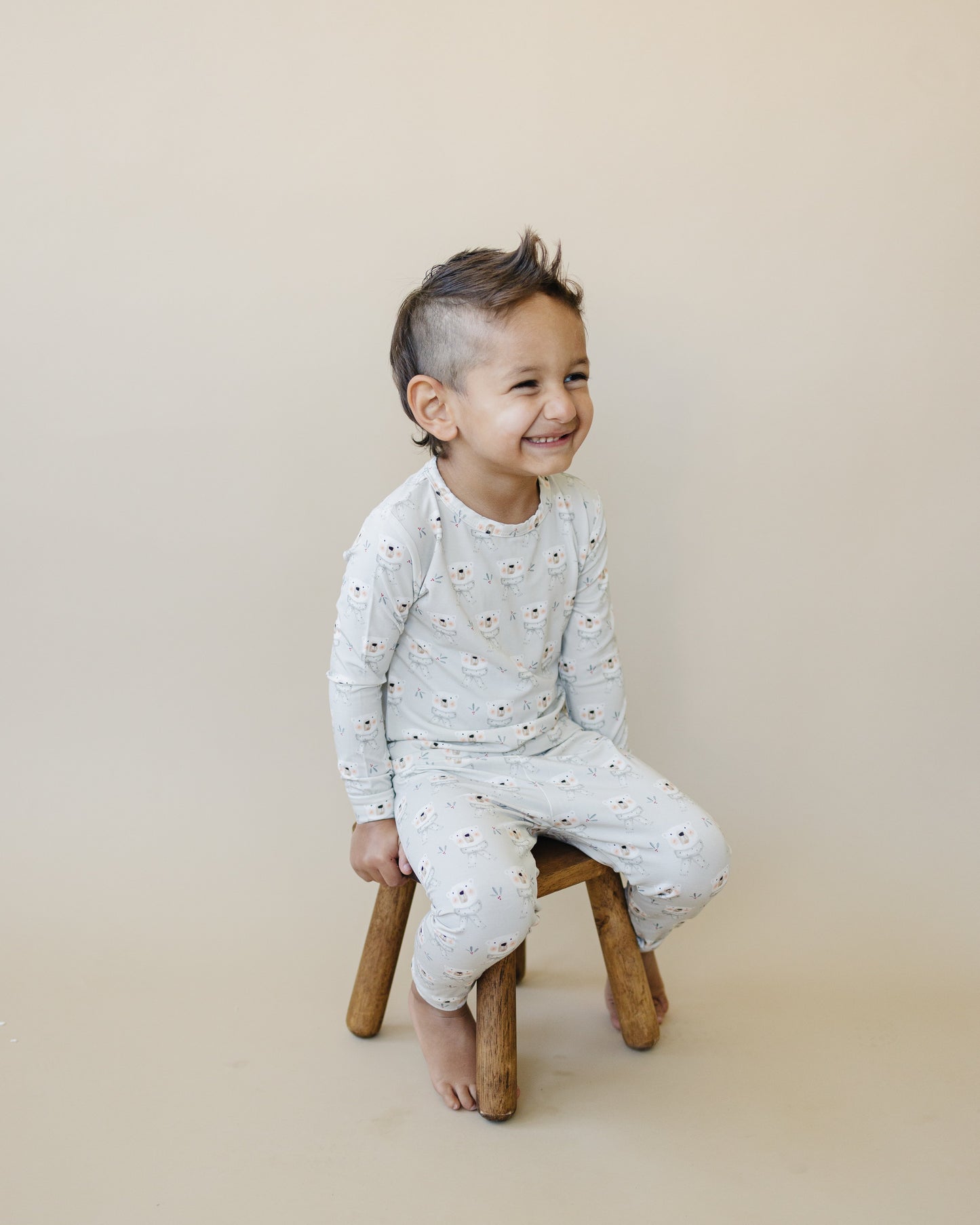 Little Joy Co. Beary Sleepy 2pc Bamboo Pajamas