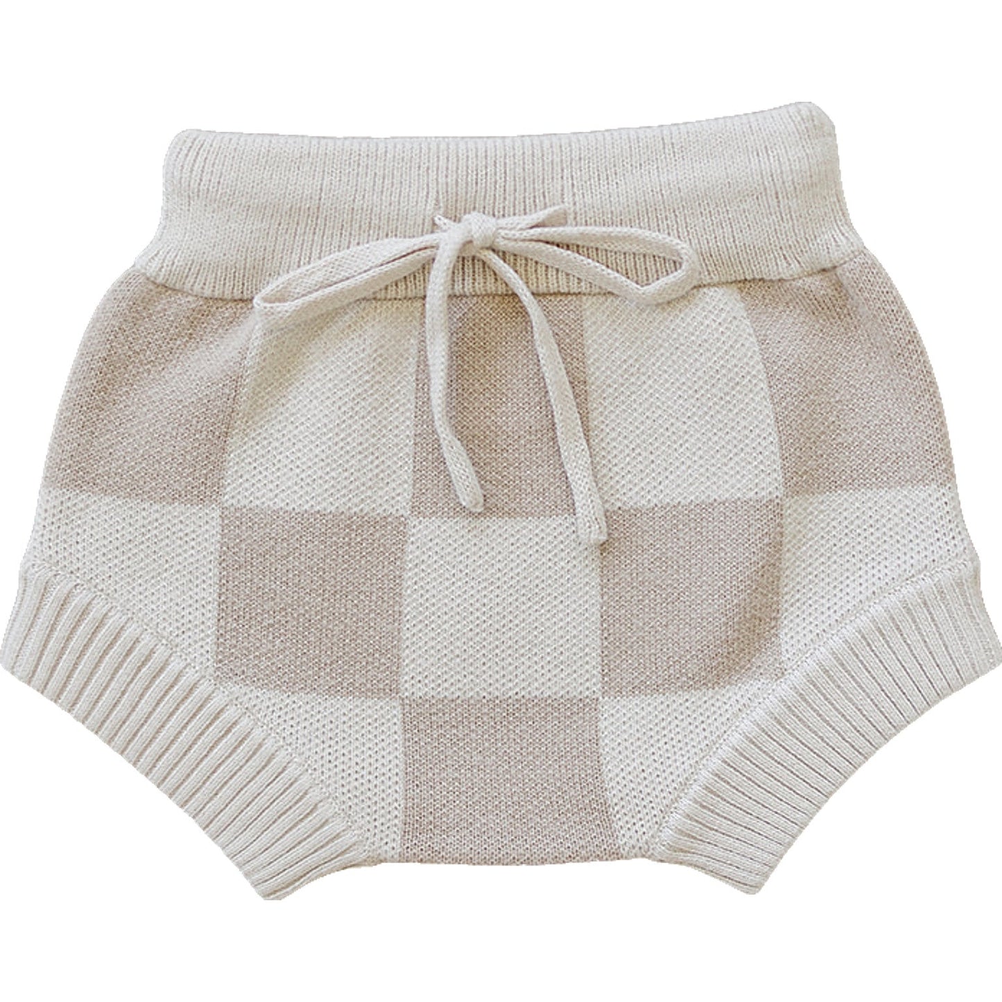 Mebie Baby Checkered Knit Bloomers