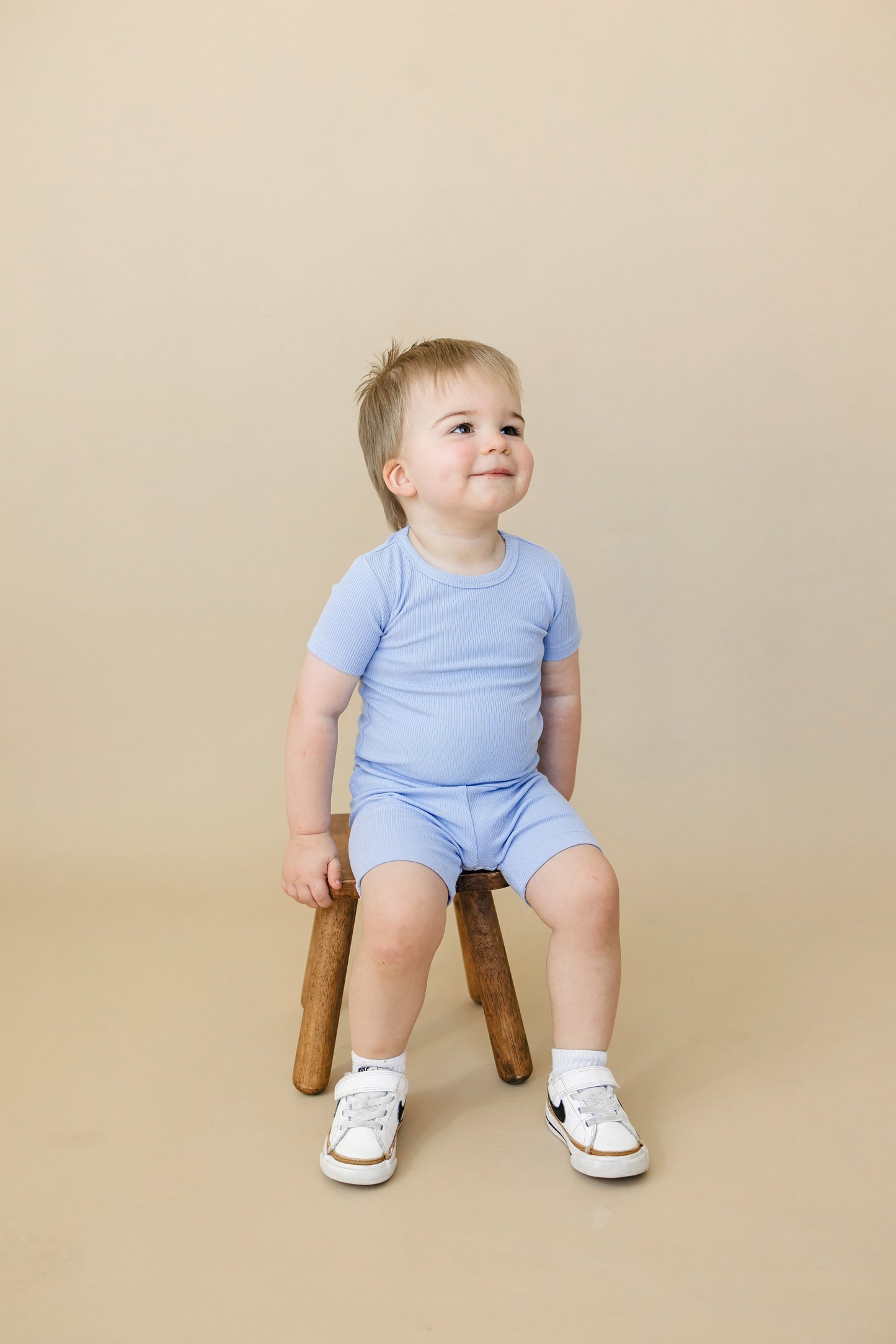 Little Joy Co. Solid Ribbed Bamboo 2pc Pajamas - more colors