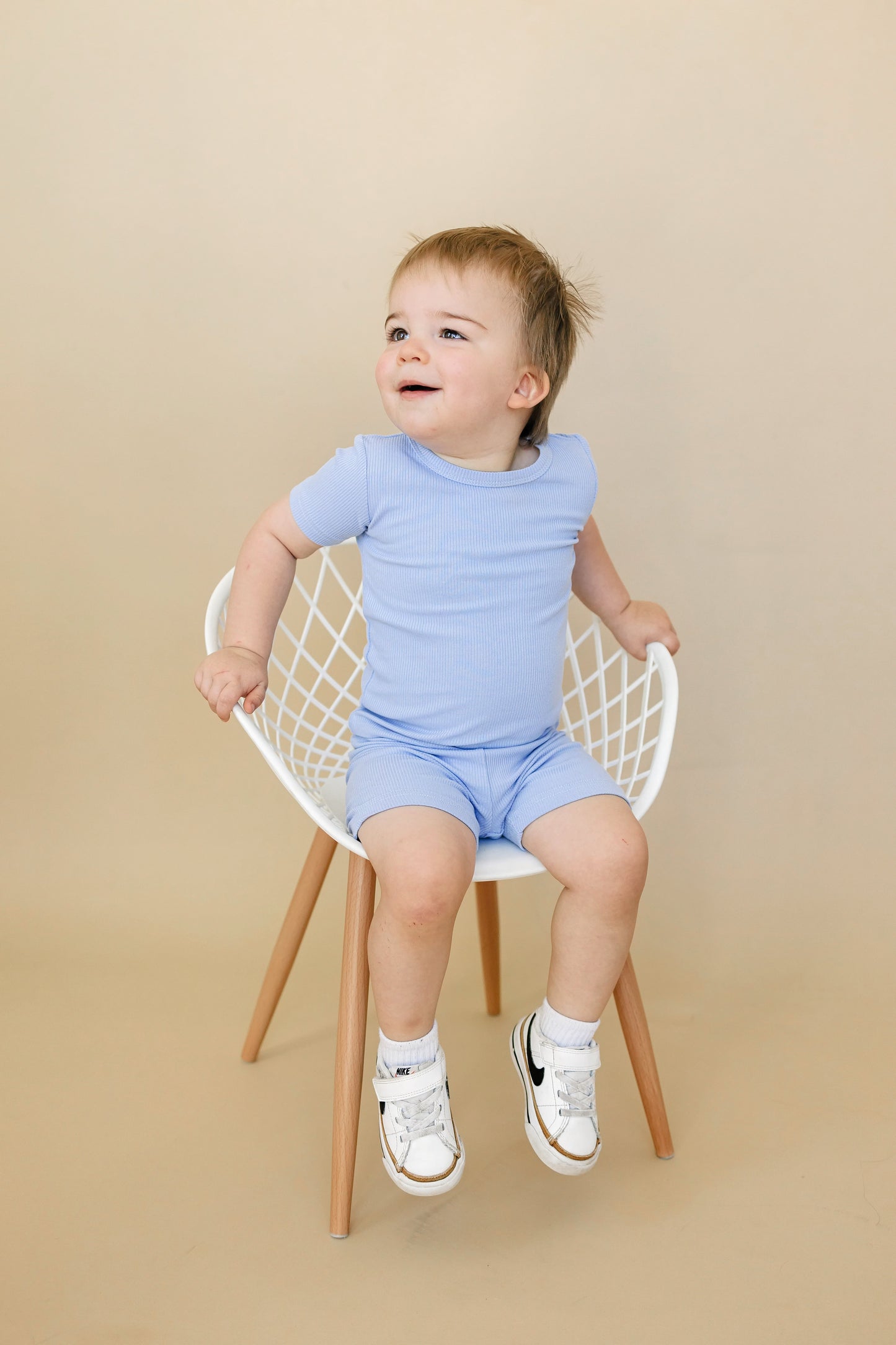 Little Joy Co. Solid Ribbed Bamboo 2pc Pajamas - more colors