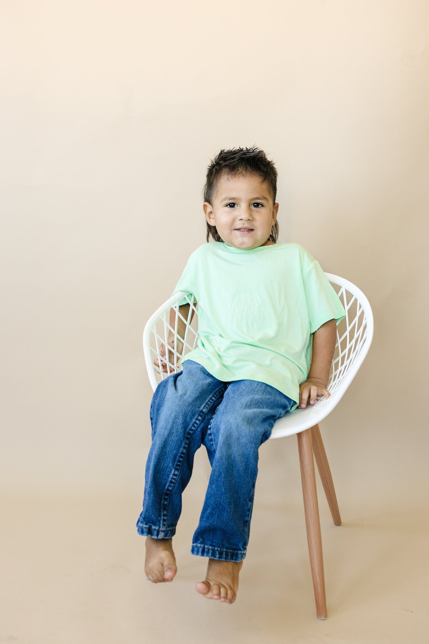 Little Joy Co. Lime Bamboo Tee