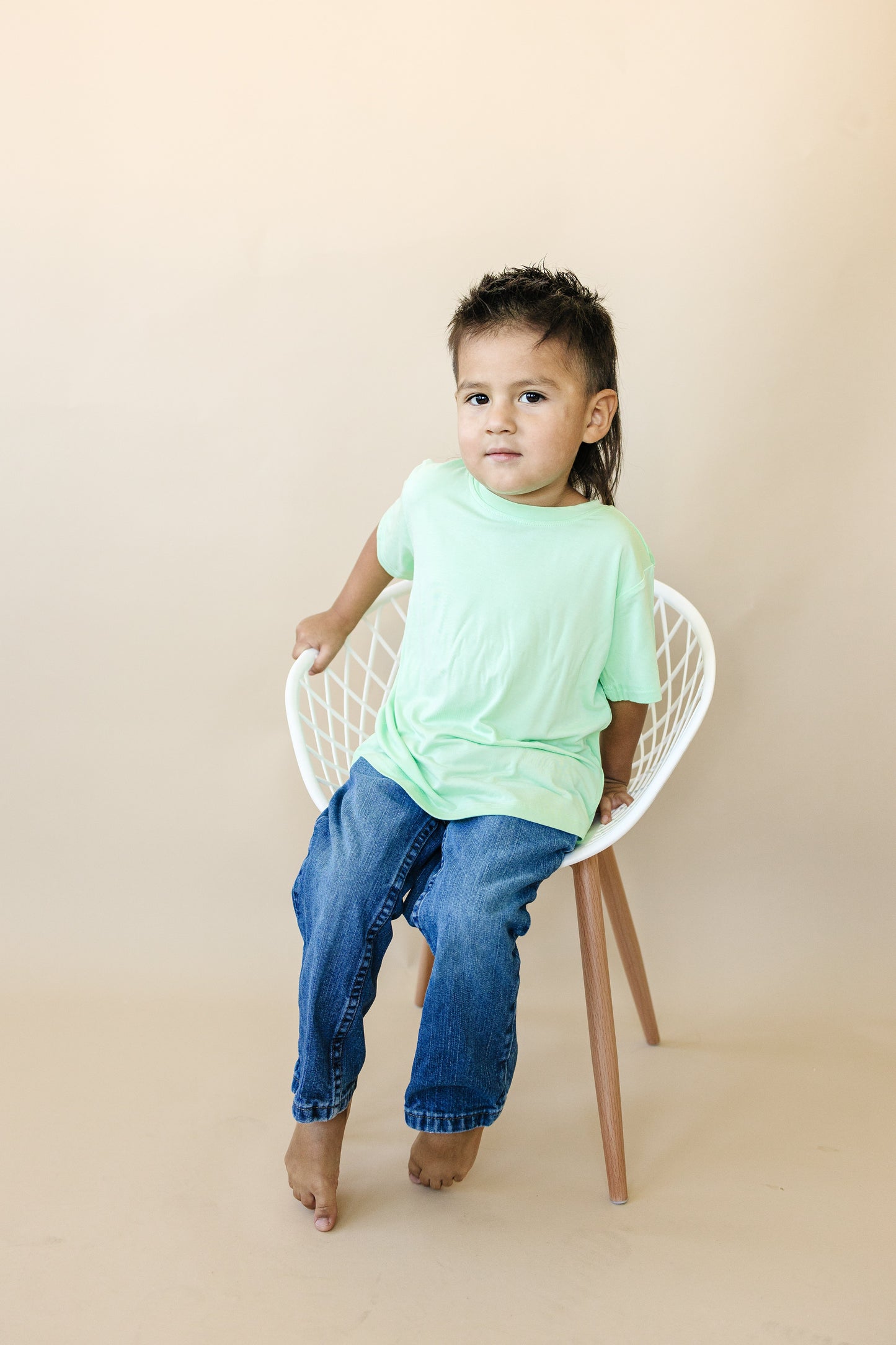 Little Joy Co. Lime Bamboo Tee