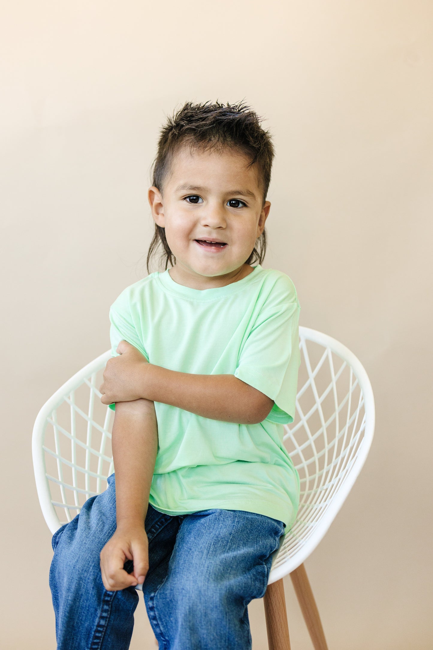 Little Joy Co. Lime Bamboo Tee