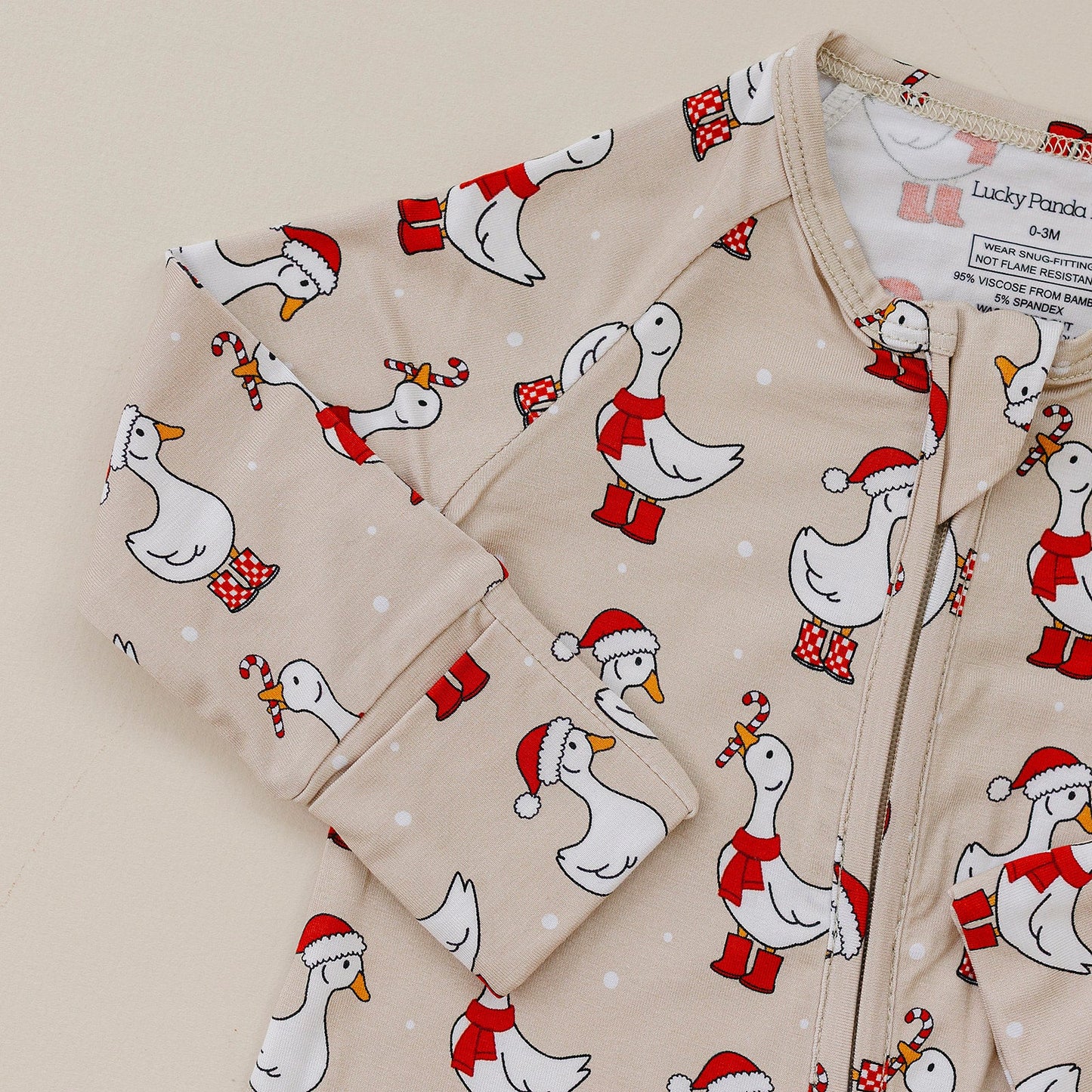 Bamboo Zip Romper | Merry Goose