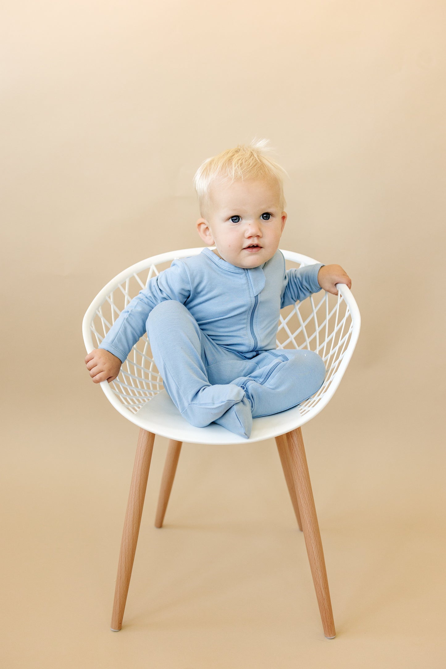 Little Joy Co. Bamboo Footed Zippy Romper