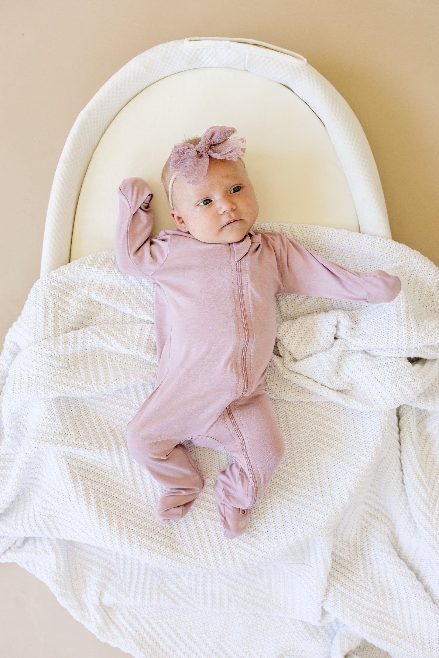 Little Joy Co. Bamboo Footed Zippy Romper