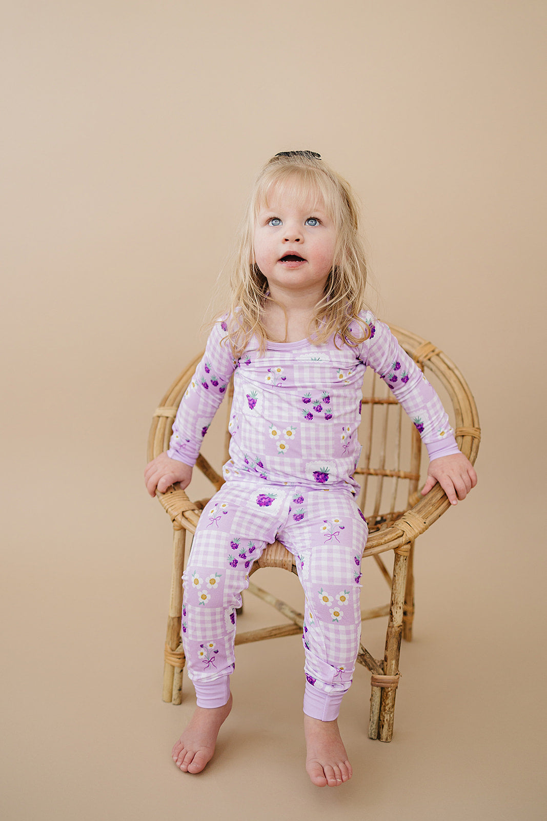 Bamboo Two Piece Set | Raspberry