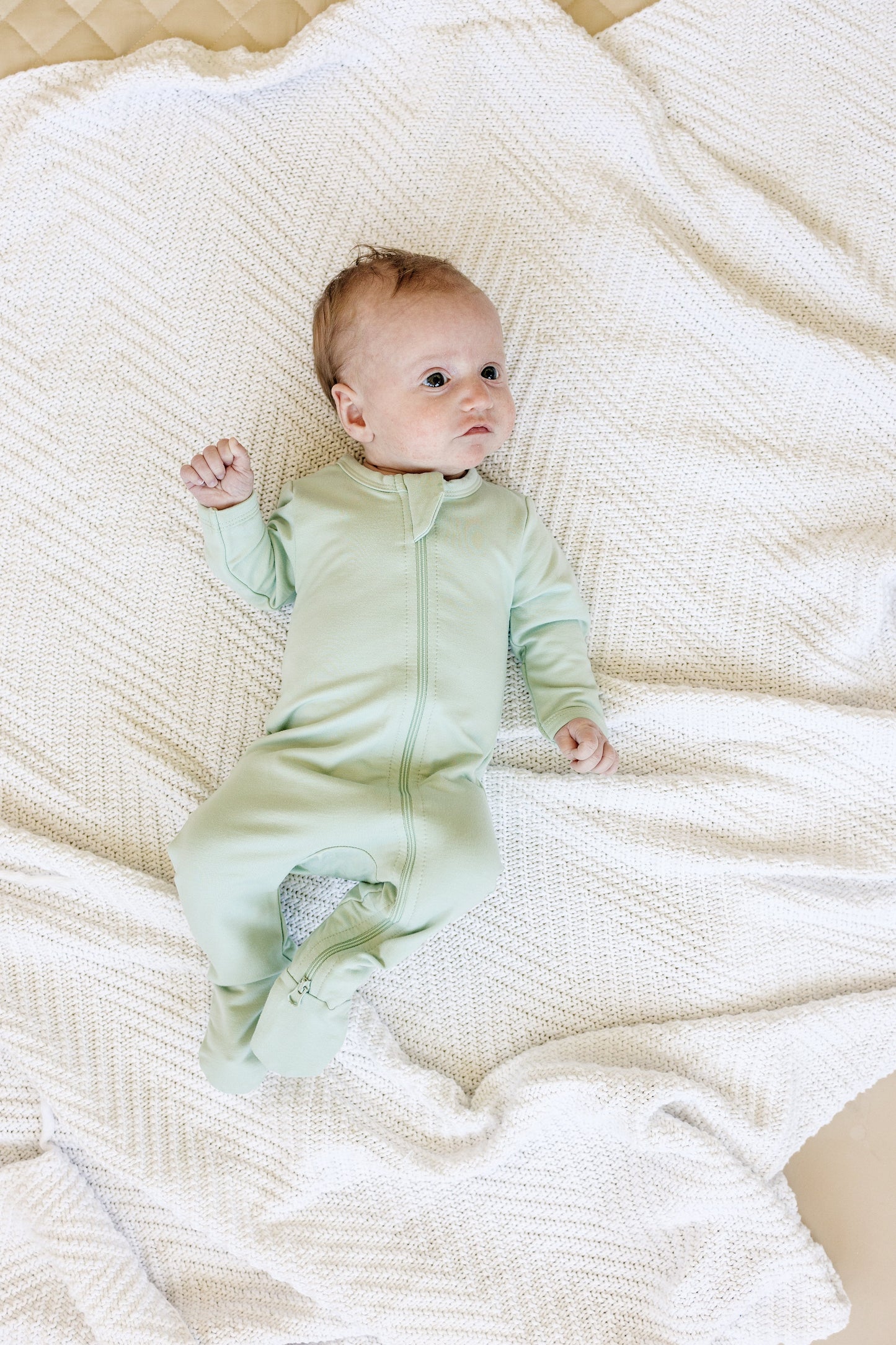 Little Joy Co. Bamboo Footed Zippy Romper