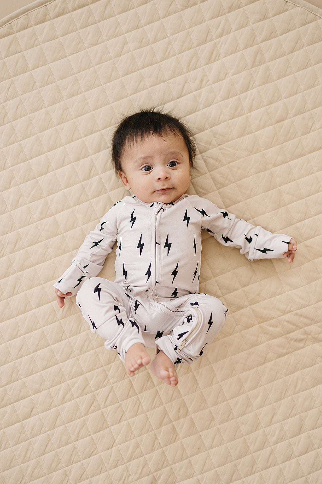 Bamboo Zip Romper | Little Bolt