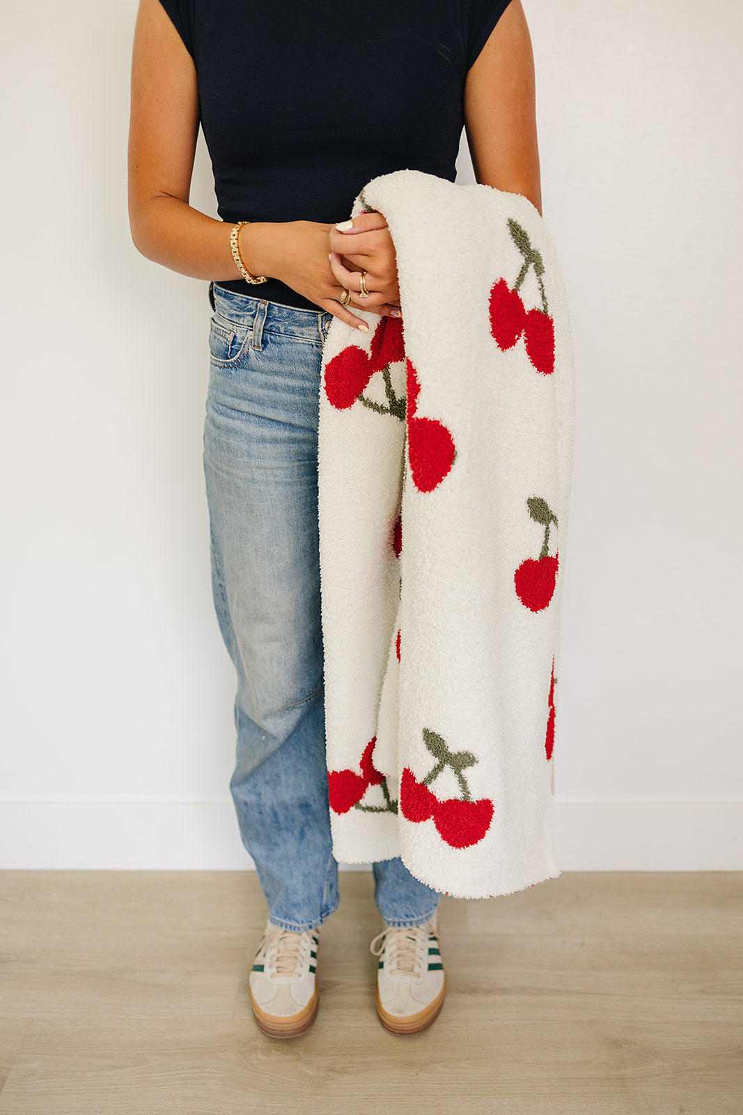 Cherry Plush Blanket