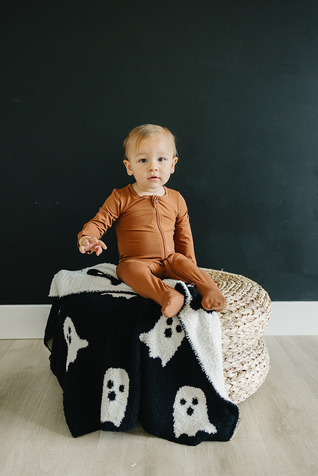 Mebie Baby Ghosts Plush Blanket