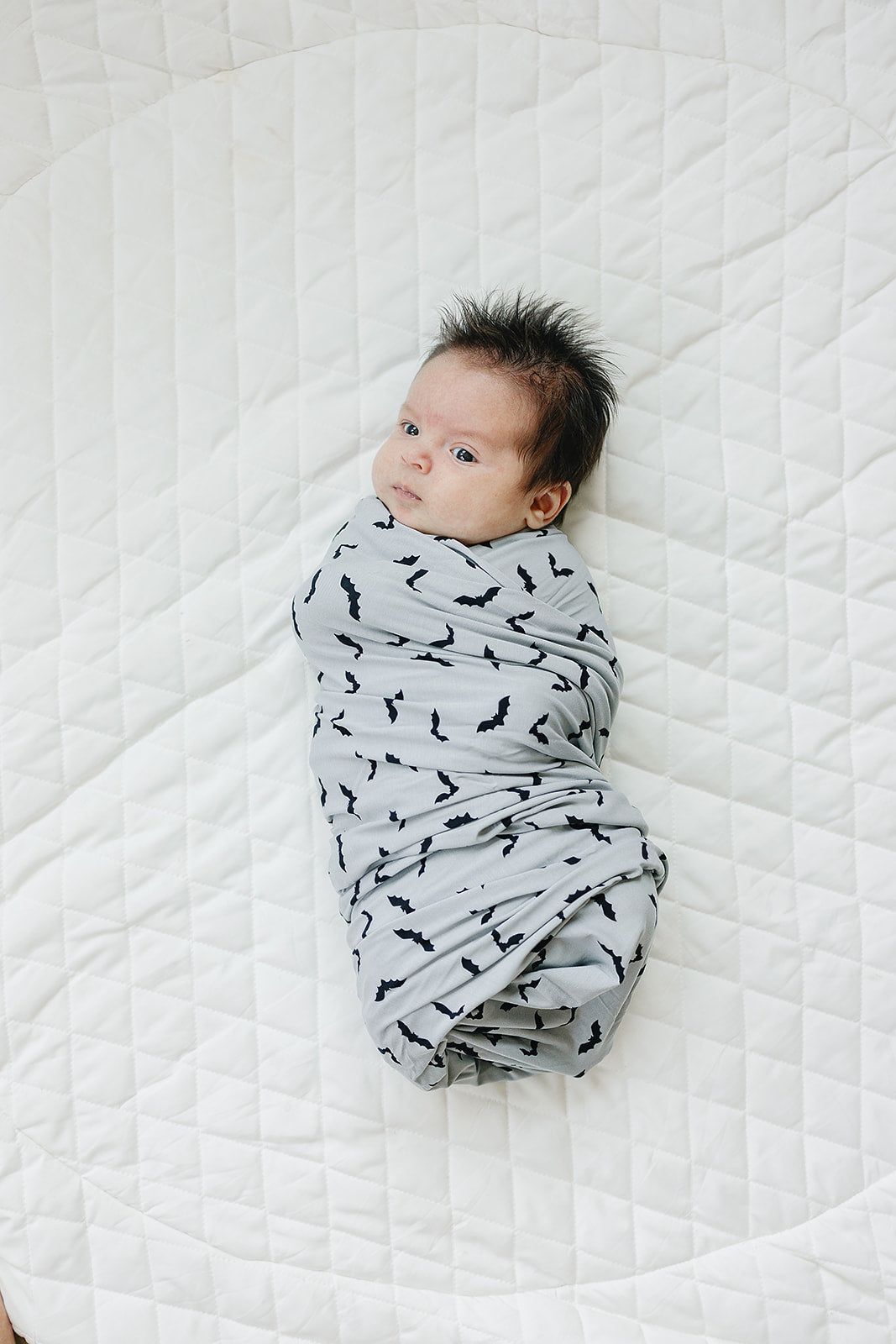 Mebie Baby Bats Bamboo Stretch Swaddle