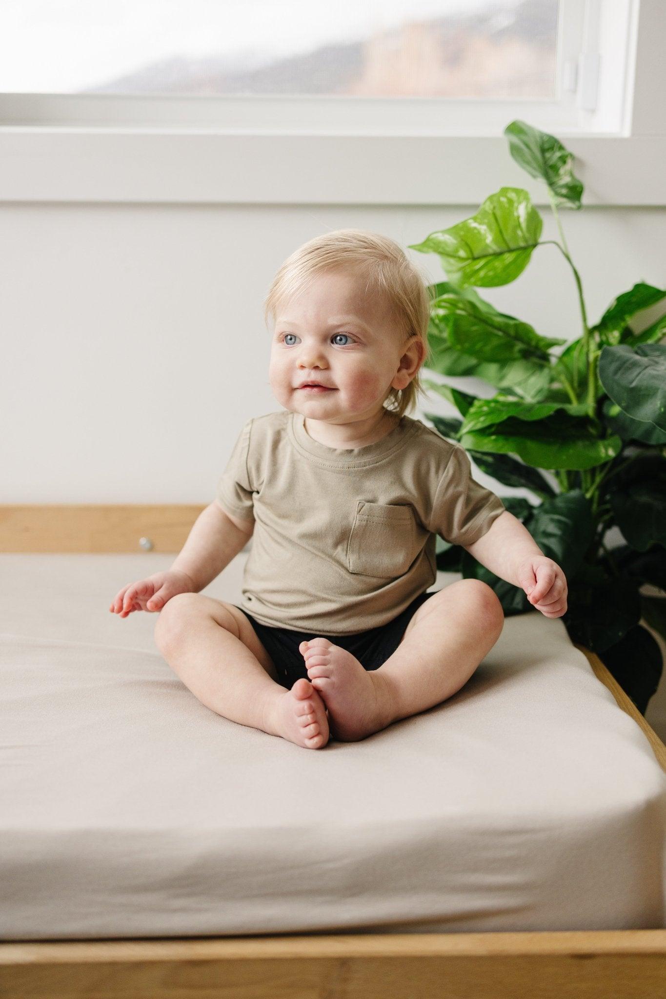 Little Joy Co. Bamboo Pocket Tee