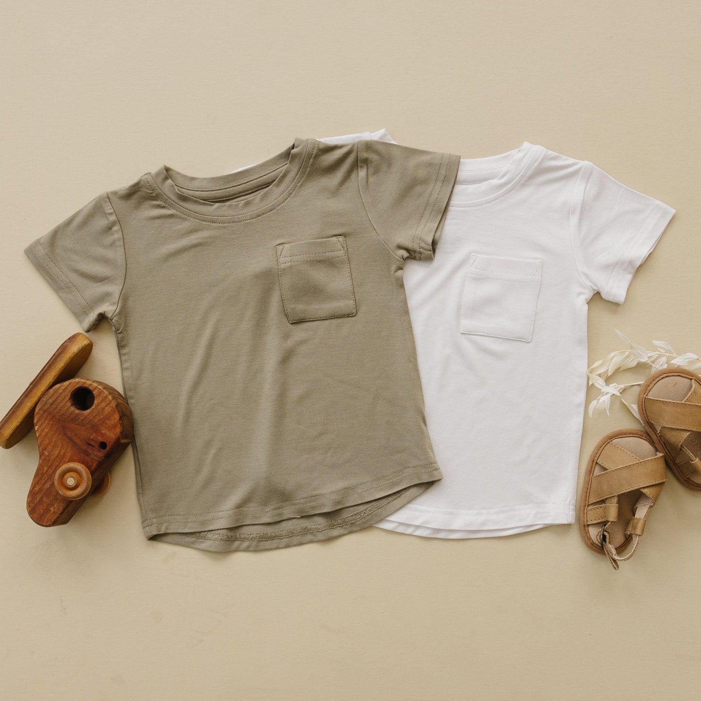 Little Joy Co. Bamboo Pocket Tee