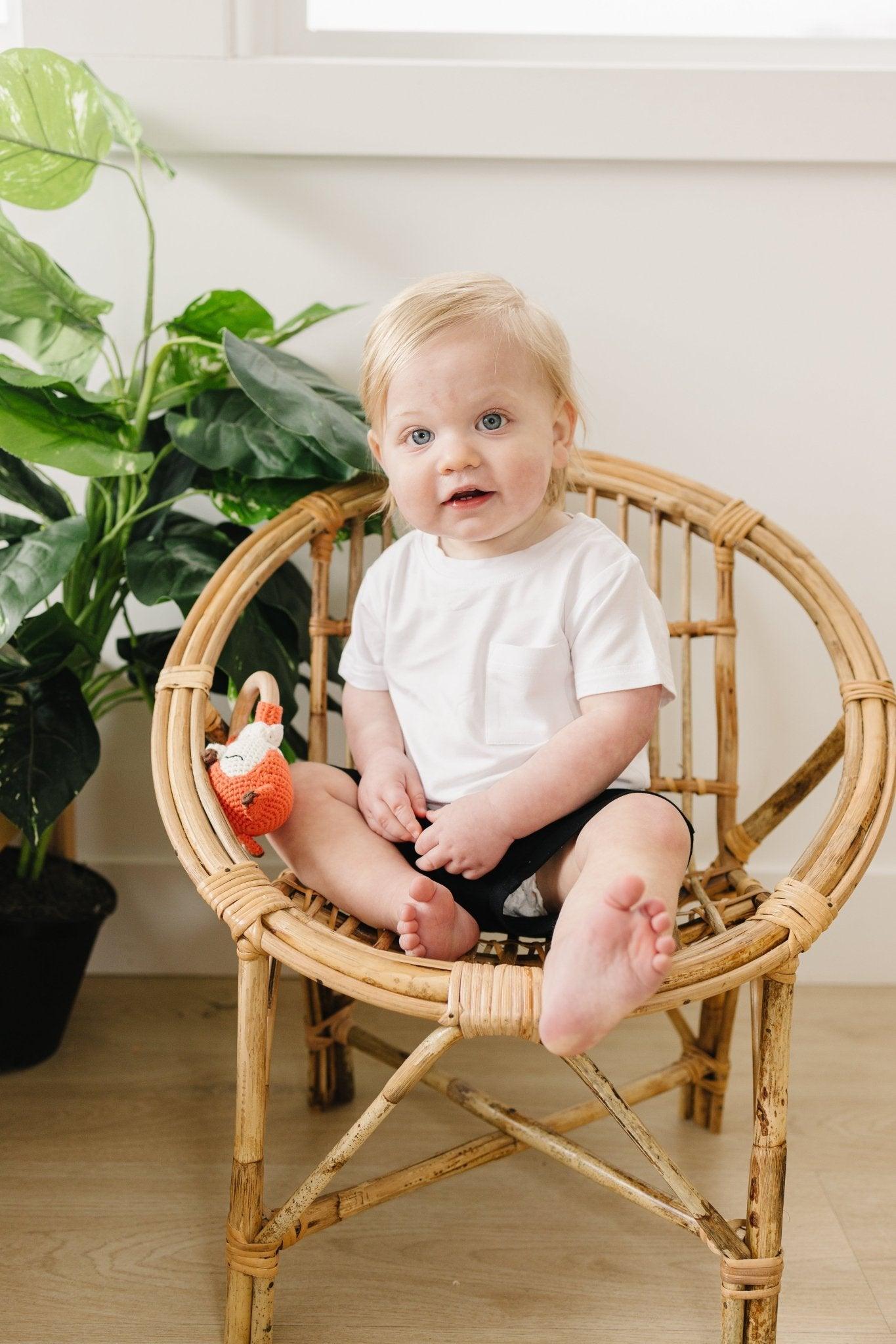 Little Joy Co. Bamboo Pocket Tee