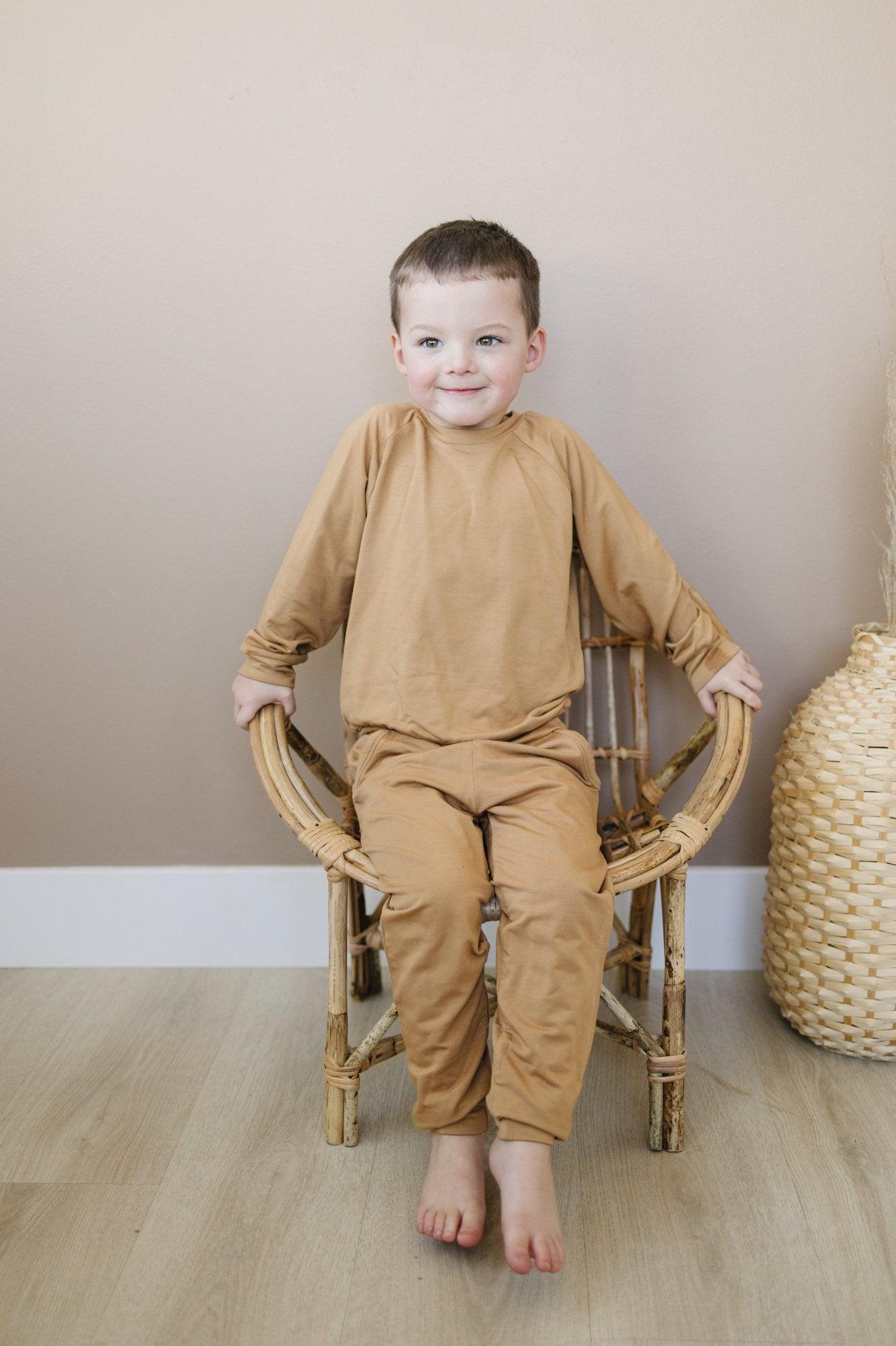 Little Joy Co. Bamboo Terry Crewneck Sweatshirt