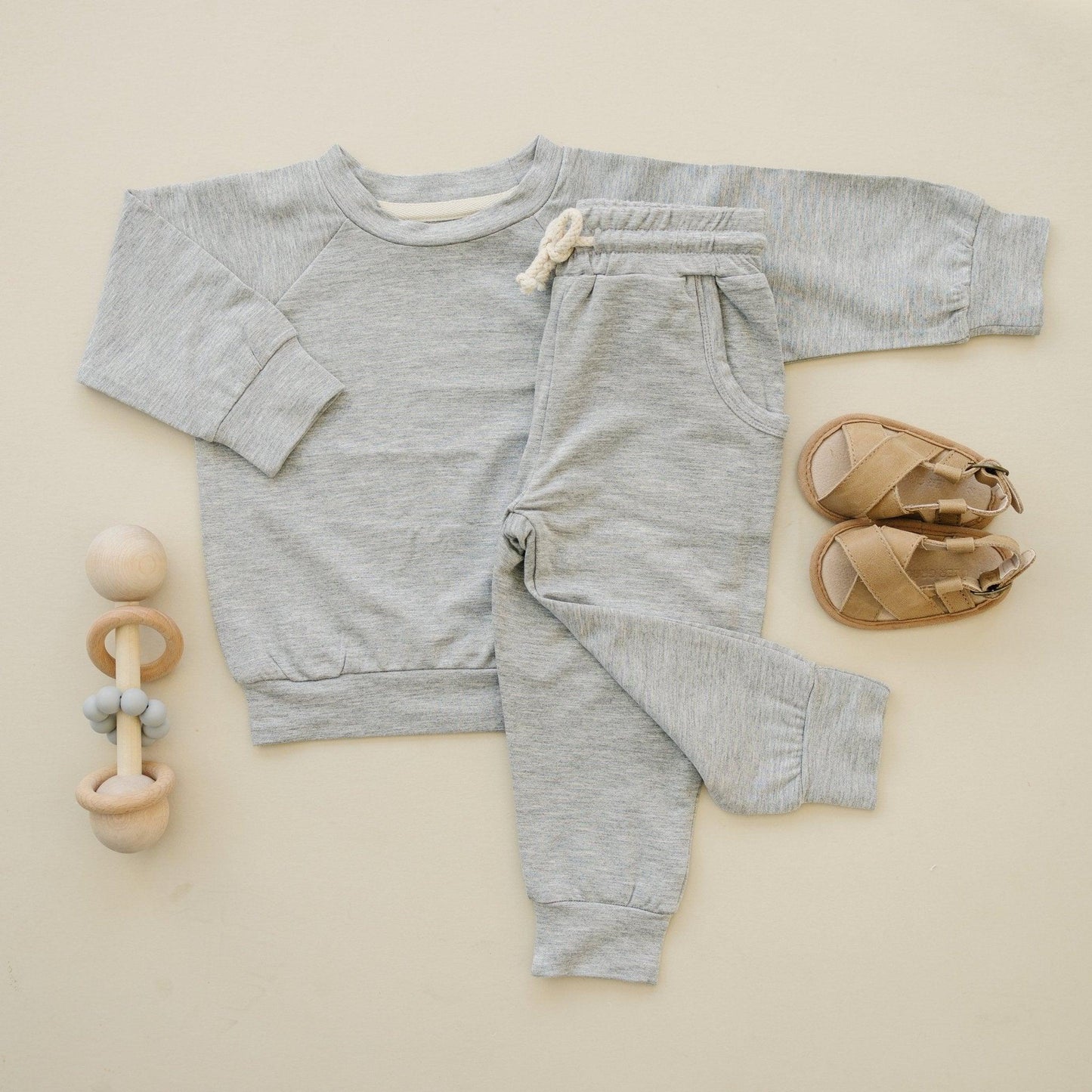 Little Joy Co. Bamboo Terry Crewneck Sweatshirt