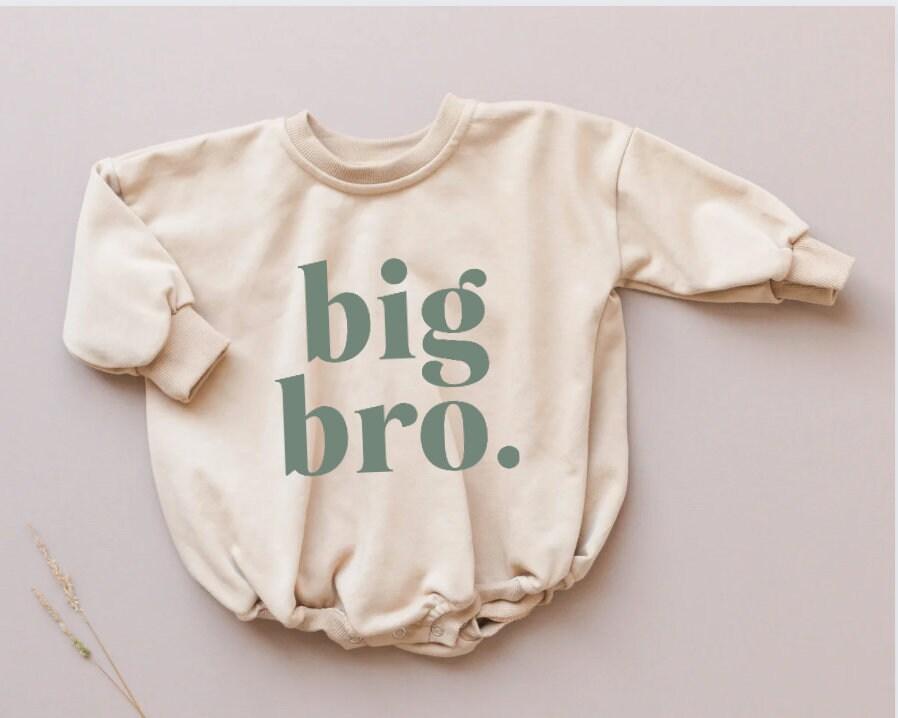 Little Joy Co. Big Bro Sweatshirt Romper - more colors